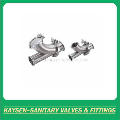 Sanitary Y-ball check valves